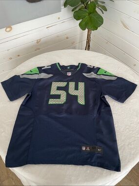 Seattle Seahawks Bobby Wagner #54 Nike NFL Jersey (Size 48, On-Field)